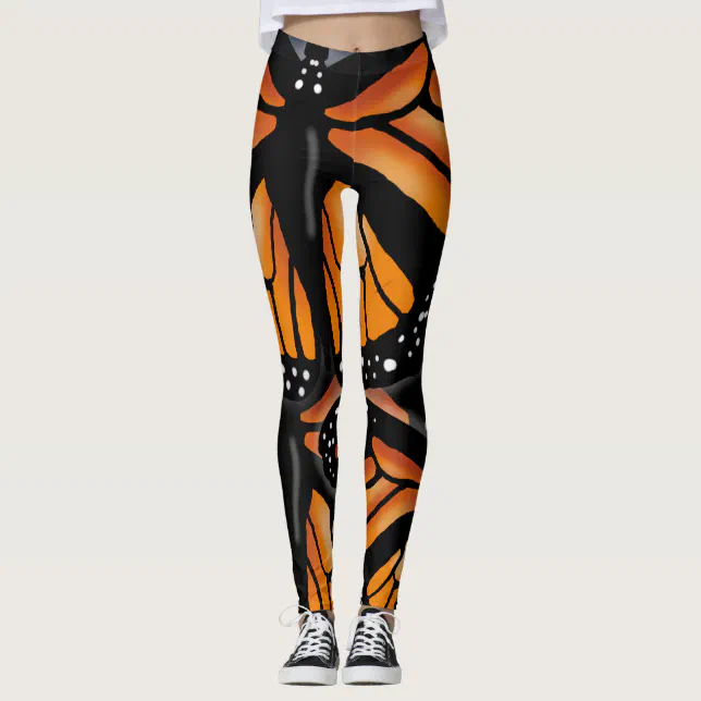 Monarch Butterfly Print Women's Joggers