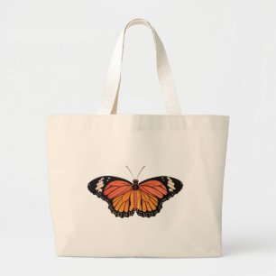 Monarch Butterfly Large Tote Bag
