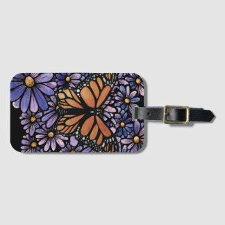 Monarch Butterfly Luggage Tag