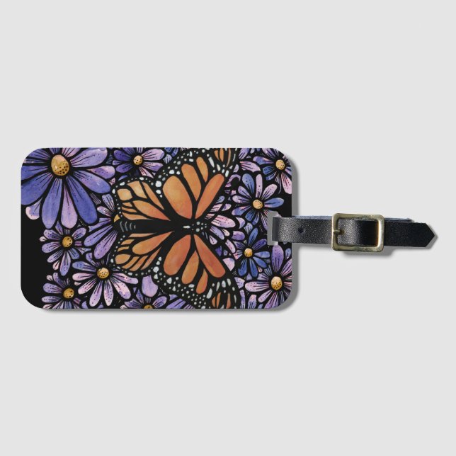 Monarch Butterfly                                  Luggage Tag (Front Horizontal)