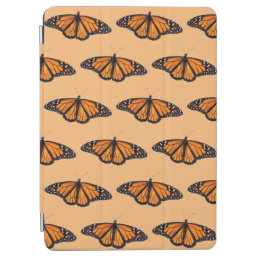 Monarch Butterfly Medley on Orange iPad Air Cover