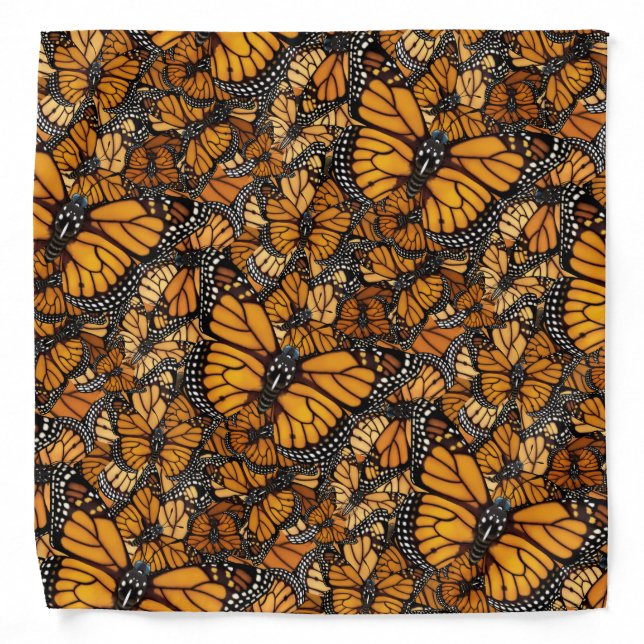 Monarch Butterfly Migration Bandana (Front)