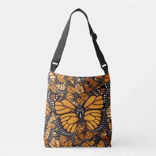 Monarch Butterfly Migration Crossbody Bag