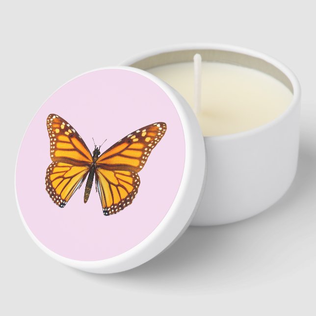 Monarch Butterfly Mini Candle Favors (Corner)