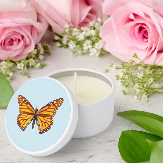 Monarch Butterfly Mini Candle Favors (Insitu (Wedding))