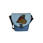 Monarch Butterfly Mini Zero Messenger Bag Monarch Butterfly Mini Zero Messenger Bag