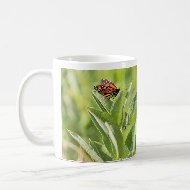 Monarch Butterfly Mug (Left)