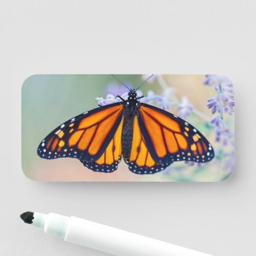 Monarch Butterfly Name Tag