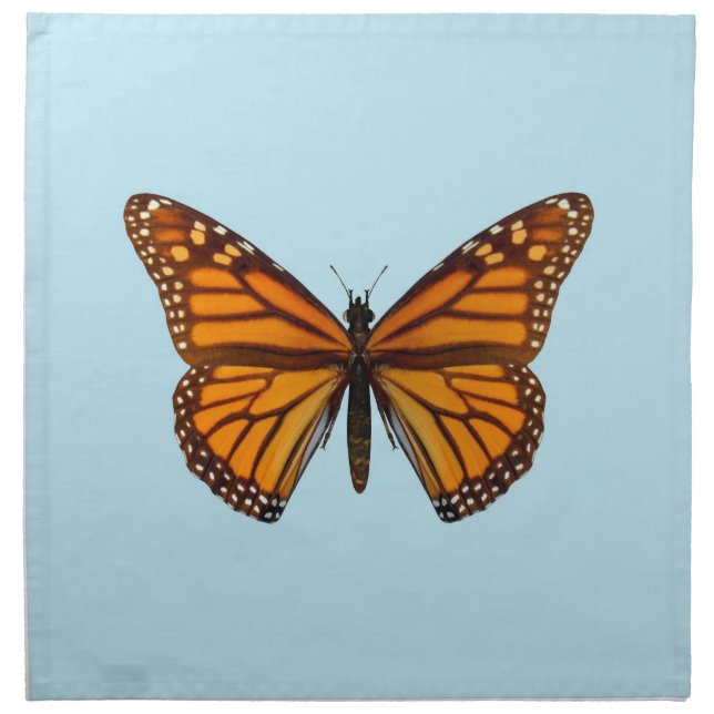 Monarch Butterfly Napkin (Front)