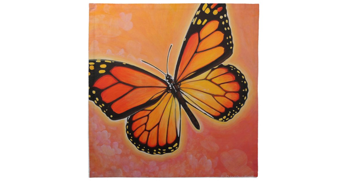 Monarch Butterfly Napkins Zazzle
