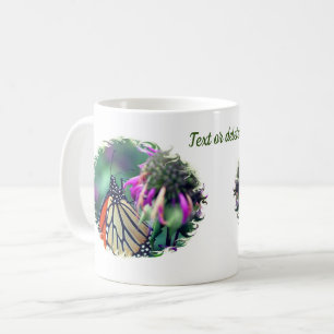 Monarch Butterfly Nature Personalized Coffee Mug