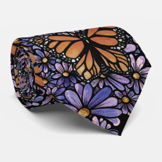 Monarch Butterfly Neck Tie