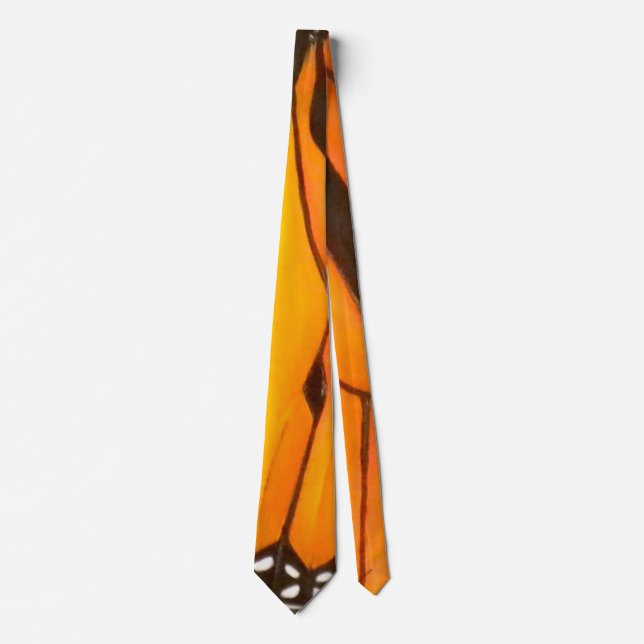 Monarch Butterfly Neck Tie (Front)