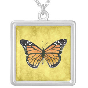 MONARCH BUTTERFLY Necklace