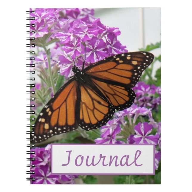 Monarch Butterfly  Notebook (Front)