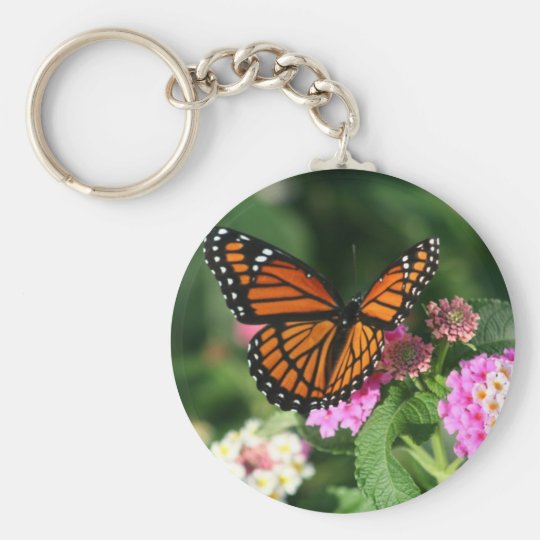 Butterfly Memorial Poem Keychain
