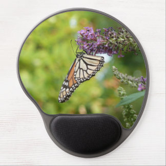 Monarch Butterfly on Purple Butterfly Bush Gel Mouse Pad