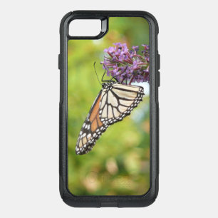 Monarch Butterfly on Purple Butterfly Bush OtterBox Commuter iPhone SE/8/7 Case