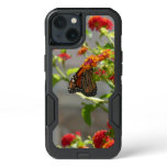 Monarch Butterfly on Red Butterfly Bush iPhone 13 Case