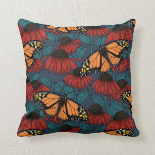 Personalized Butterfly Throw Pillows, Set of 2