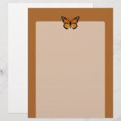 Monarch Butterfly on Sienna (Front/Back)