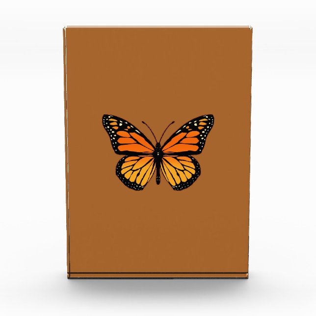 Monarch Butterfly on Sienna Award (Front)