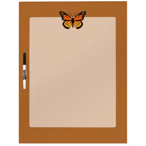 Monarch Butterfly on Sienna Dry_Erase Board