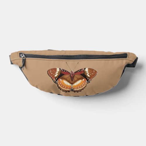 Monarch Butterfly Orange Brown and Black Fanny Pack