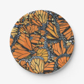 Monarch Butterfly on Paper Plates