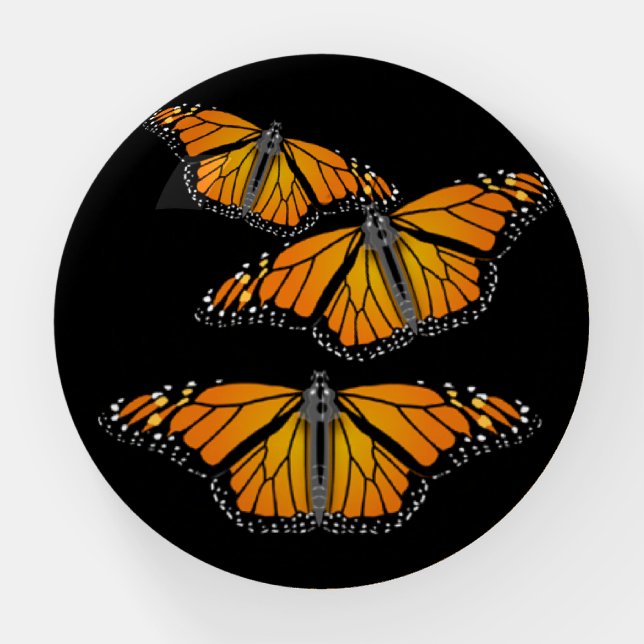 Monarch Butterfly Paperweight (Front)