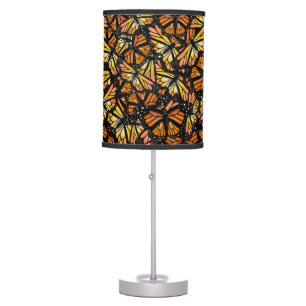 MONARCH BUTTERFLY PATTERN by Slipperywindow Table Lamp
