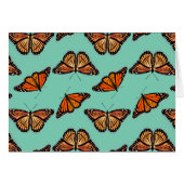 Monarch Butterfly Pattern Cards (Front Horizontal)