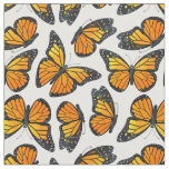 Monarch Butterfly Pattern Fabric