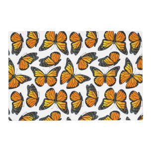Monarch Butterfly Pattern Placemat