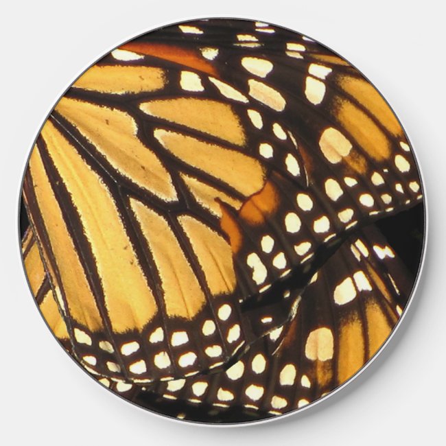 Monarch Butterfly Pattern Wireless Charger