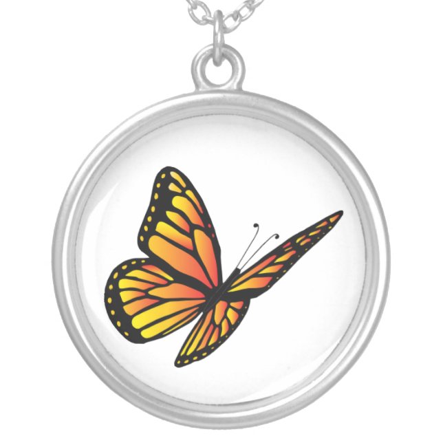 Monarch Butterfly Pendant (Front)