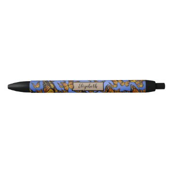Monarch Butterfly Personal Pen by elizme1 at Zazzle