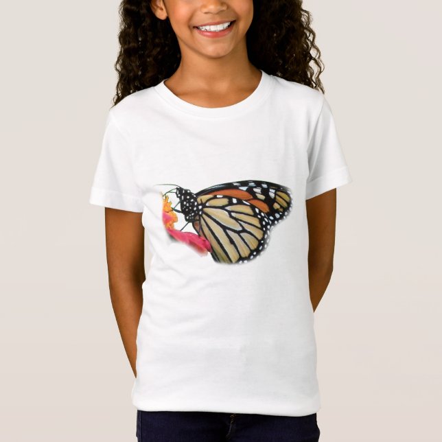 Monarch Butterfly Picture T-Shirt (Front)