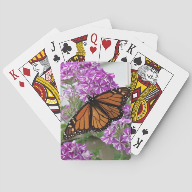 Monarch Butterfly Playing Cards (Back)