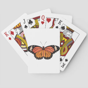 Monarch Butterfly Poker Cards