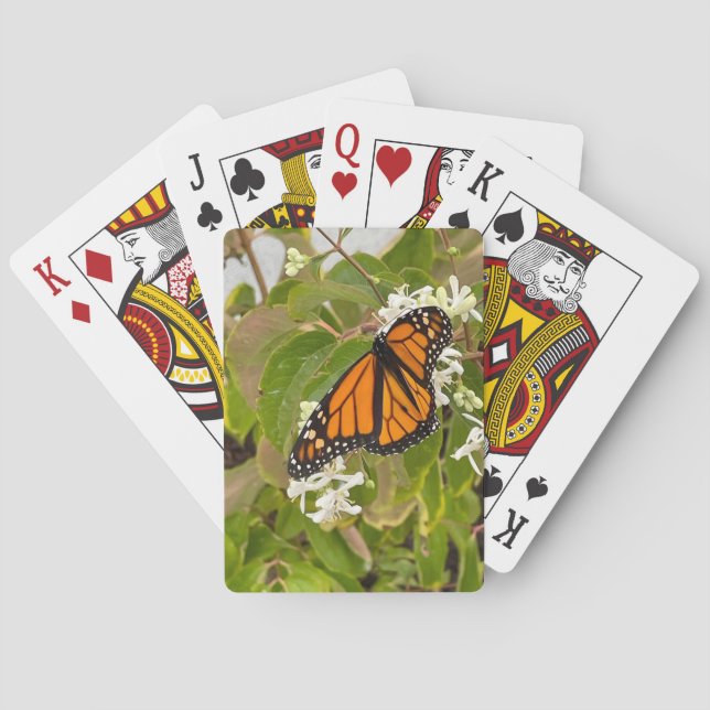 Monarch Butterfly Poker Cards (Back)