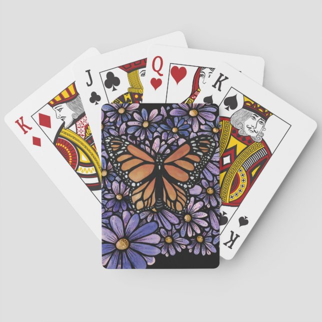 Monarch Butterfly                                  Poker Cards (Back)