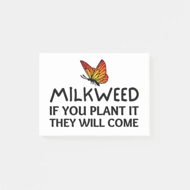 Monarch Butterfly Post-it Notes (Front)