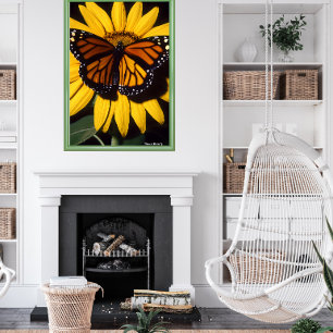Monarch Butterfly Poster