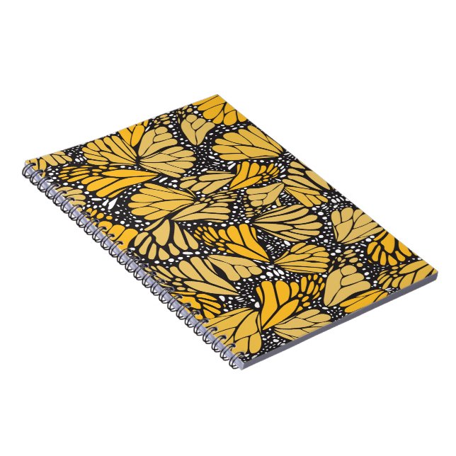 Monarch Butterfly printed notebook (Right Side)