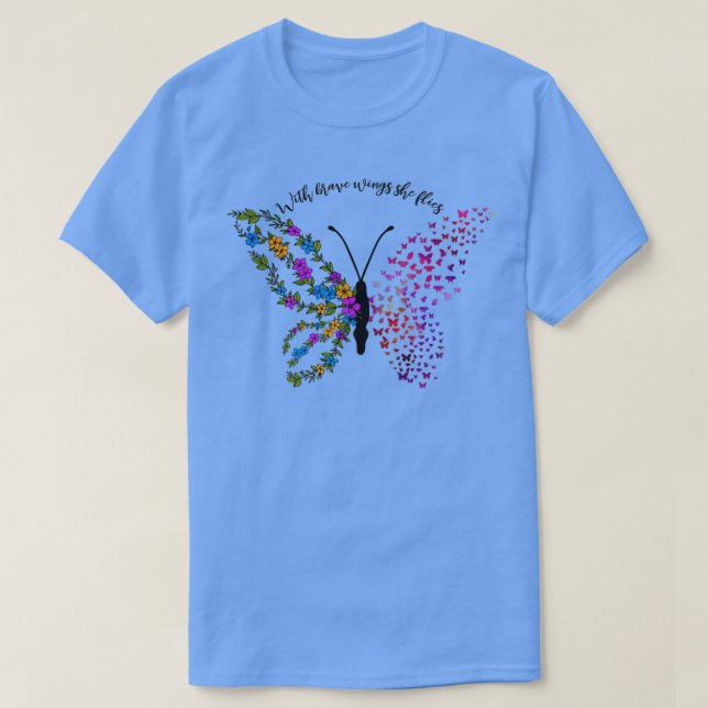 Monarch Butterfly Rapsody 44 T-Shirt (Design Front)