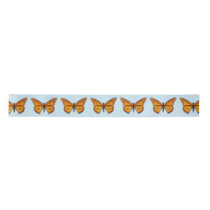 Monarch Butterfly Satin Ribbon