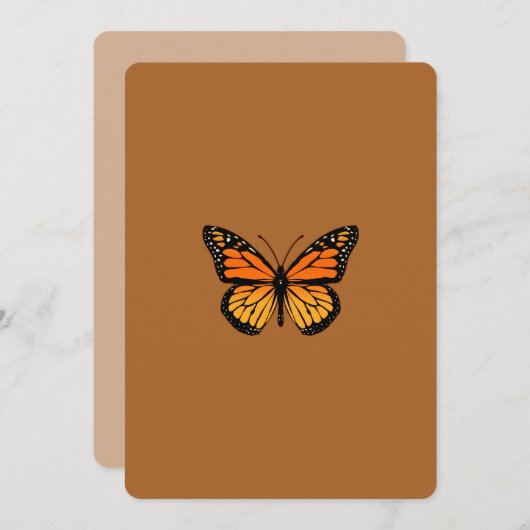 Monarch Butterfly Sensation (Front/Back)