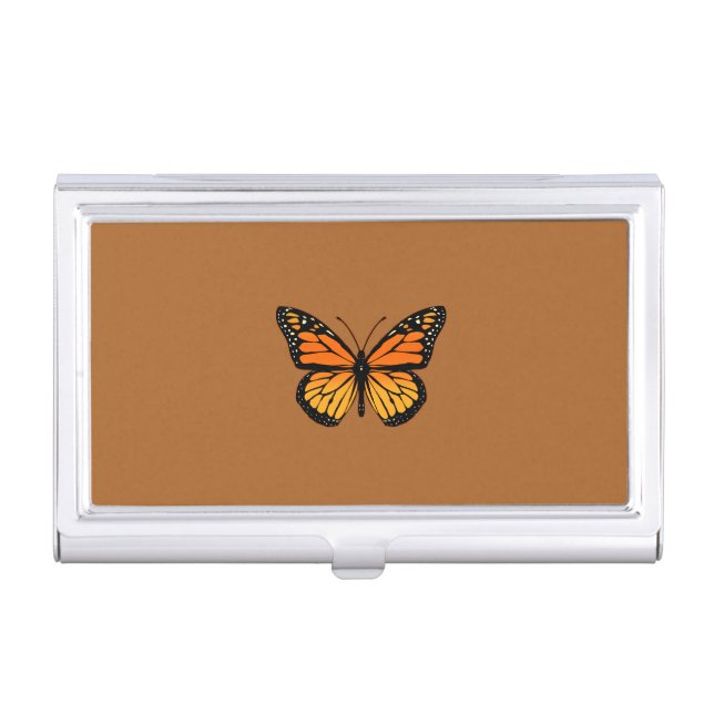 Monarch Butterfly Sensation Business Card Case (Front)