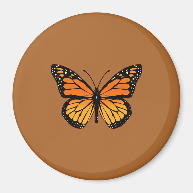 Monarch Butterfly Sensation Magnet (Front)